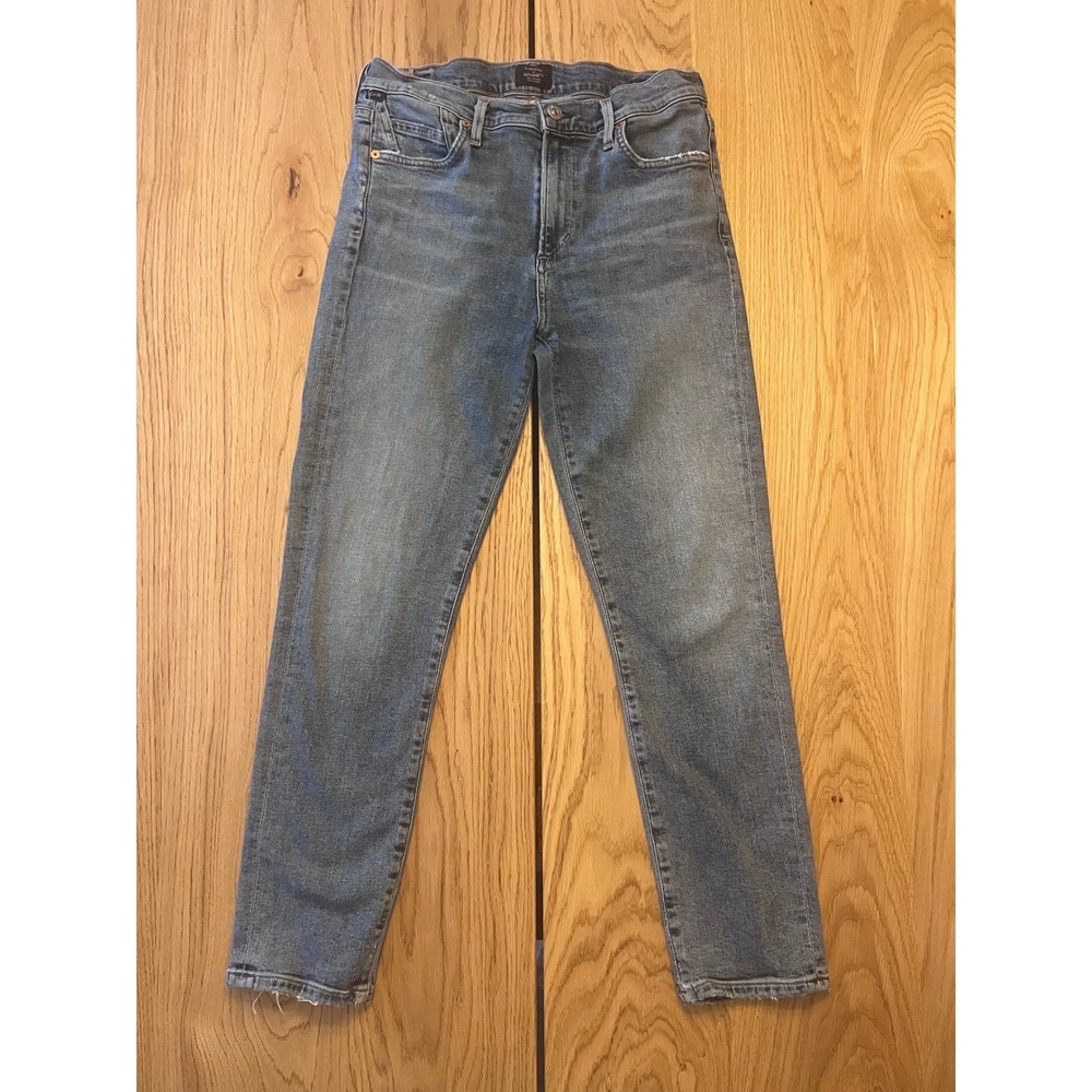 Citizens of Humanity Rocket Crop Jeans Womens 28 Blue High Rise Skinny